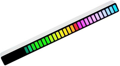 RHONNIUM Colorful Voice-Activated Pickup LED Music Sound Atmosphere Rhythm Light Colorful Voice-Activated Pickup LED Music Sound Atmosphere Rhythm Light-X32 Led Light(RGB)