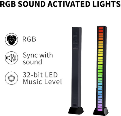 Xydrozen Desktop Table Rhythm RGB Light | Pickup Light Smart Sensor Light