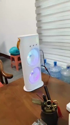 4uonly Double Ended Mist Spray Fan USB Mini Desktop with Water swq8 Double Ended Mist Spray Fan USB Mini Desktop with Water nml8 USB Fan(Multicolor)