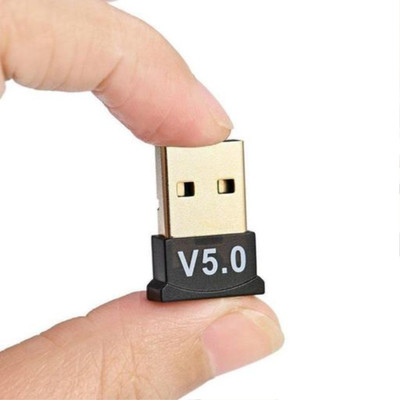 MNEX V5.0 Bluetooth 5.0 USB Dongle Adapter for Desktop/Laptop – Bluetooth(Black)