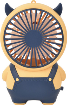 24 ENERGY Mini Cute USB Handheld & Desk Fan - Blue MiniSwift Charging USB Fan(Blue)