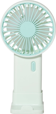 24 ENERGY Rechargeable USB Hand Fan with Strong Airflow - Green AeroCooler USB Fan(Green)