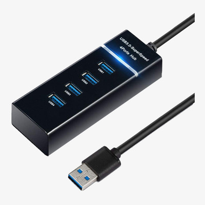 JTUSB Hub - 4-Port USB Hub-4-Port USB Hub-4-Port USB Hub(Black)