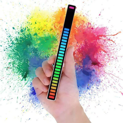 Xydrozen Voice Activated LED Rhythm Light Bar Smart Sensor Light