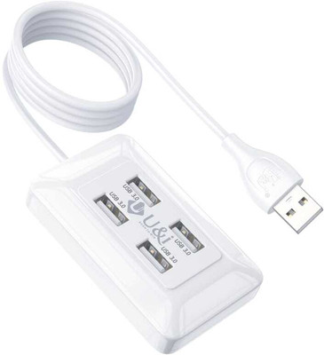 U&i world quad usb hub uigd 5886 USB Hub(White)