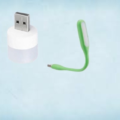 BZILO USB Plug and Play Light USB LED Light PC Pack of-1-(118) USB Plug and Play Light USB LED Light With Portable USB Light for PC -(F18) Led Light(White)