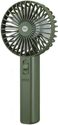 KEDARI 7633 (RECHARGEABLE PORTABLE FAN) 7633 (RECHARGEABLE PORTABLE FAN) 1500mAh Battery Mini Fan Rechargeable Fan(Green)