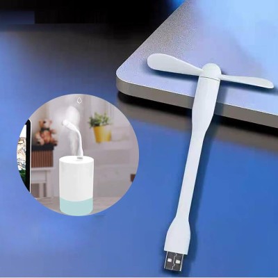 ASTOUND USB Cooling Fan Portable Mini Fan USB Cooling Fan Portable Mini Fan USB Fan(White)