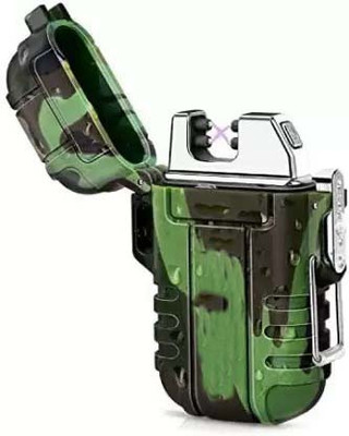 STROMBUCKS Waterproof Flameless Electric Lighter-Dual Arc Plasma Beam Lighter 1020_ARC Cigarette Lighter(Multicolor)