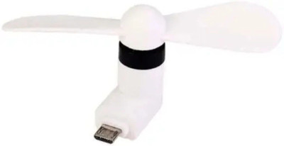 MM telecom MFN5 Mini Moblie Coller,Mini Fan with All Android USB Fan(White)