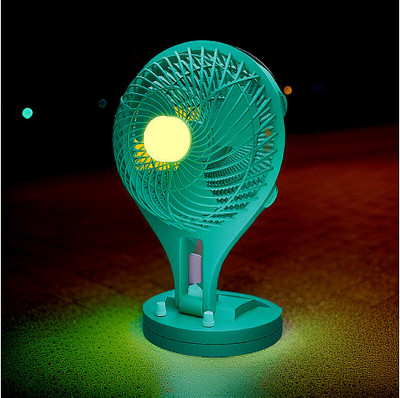 GUGGU 70b_Wave FanFoldable USB Mini Hand Fan: Portable Cooling with Light 70b_Wave FanFoldable USB Mini Hand Fan: Portable Cooling with Light USB Fan(Multicolor)