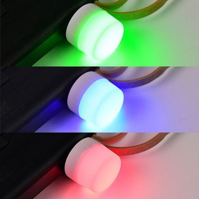 Vital Retail USB LED LAMP Night Light, Mini Portable Light for PC and Laptop (5 pcs Set) USB Led Light(Blue, Green, Pink)