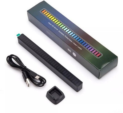 RHONNIUM Colorful Voice-Activated Pickup LED Music Sound Atmosphere Rhythm Light Colorful Voice-Activated Pickup LED Music Sound Atmosphere Rhythm Light-X14 Led Light(RGB)