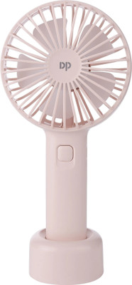 bhart 7631 RECHARGEABLE PORTABLE USB FAN 2000mAh Lithium Battery USB Fan(Pink)