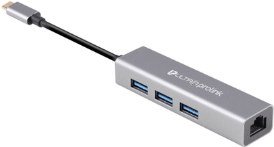 Ultraprolink Type C GigaHub UM0095 UM0095 USB Hub(Grey)