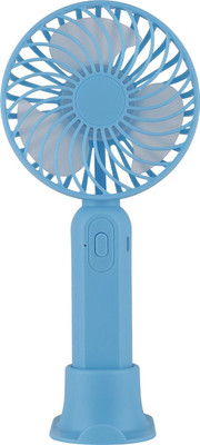 KEDARI S9 (RECHARGEABLE PORTABLE USB FAN) With Mobile Stand 1200mAh Battery S9 Rechargeable Fan(Blue)