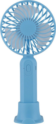ABHINANDAN S9 (RECHARGEABLE PORTABLE USB FAN) 800mAh Battery USB Fan(Blue)