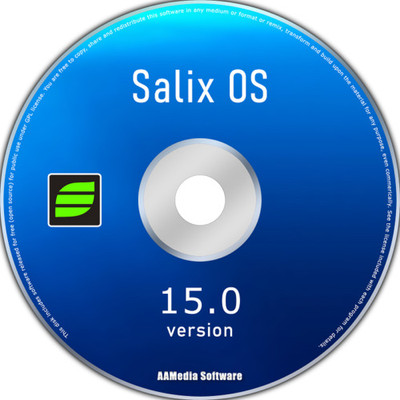 TekyMeky Salix OS 15.0 XFCE 64bit Live Bootable DVD Rom Desktop Linux Operating System(1, 1 PC)