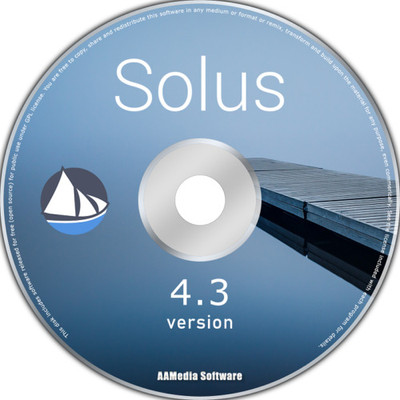 TekyMeky Solus 4.3 64bit Live Desktop Bootable DVD Rom Linux Operating System(1, 1 PC)