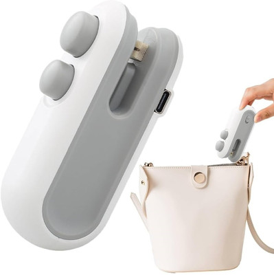 GloWio Portable Mini Sealing Machine 2 in 1 USB Rechargeable SM2 Manual Vacuum Bag Sealer