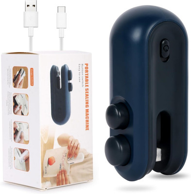 SnopShoppe Portable Mini Sealing Machine 2 in 1 USB Rechargeable SM2 Manual Vacuum Bag Sealer