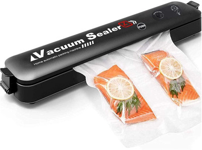 Voltegic Sealer Machine Automatic Food Sealer for Both Dried and Wet-X8 Manual Vacuum Bag Sealer