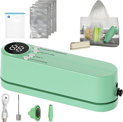 TOPHAVEN Preserve & Protect: Your Go-To Cordless Bag Sealer Manual, Automatic Vacuum Bag Sealer