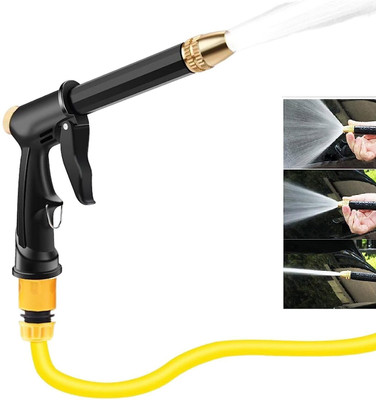 Shree Enterprise Portable High Pressure Washing Trigger Metal Water Spray Gun Garden Hose Nozzle 1 L Hose-end Sprayer(Pack of 1)
