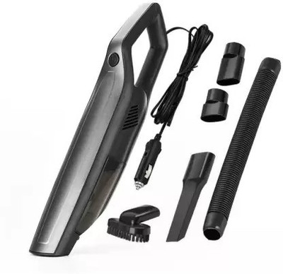 Keekos Portable Ultra Car Vacuum Cleaner Powerful Suction with Anti-Bacterial Cleaning Car Vacuum Cleaner with 2 in 1 Mopping and Vacuum, Anti-Bacterial Cleaning(Silver)