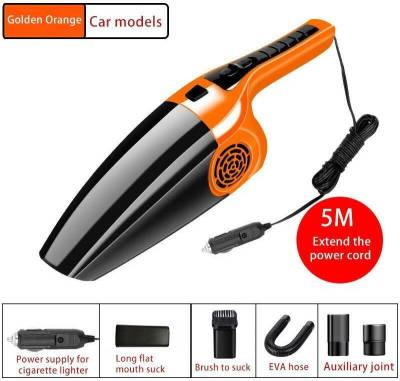 Portable Car Vacuum Cleaner High Power 120W/5000Pa Corded Handheld Auto  Acces