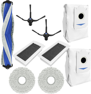 SERPLEX NA Robotic Floor Cleaner with Reusable Dust Bag(White)