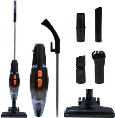 SAPORO DuoVac Upright 2-in1 Dry Vacuum Cleaner for Home use Hand-held Vacuum Cleaner(Black)