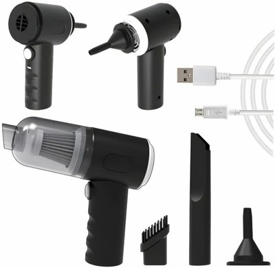 NEXONIC AS-228 Hand-held Vacuum Cleaner with Reusable Dust Bag(Black)