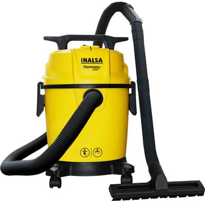 Inalsa Homeasy WD10 Wet &amp; Dry Vacuum Cleaner with Anti-Bacterial Cleaning  (Yellow)