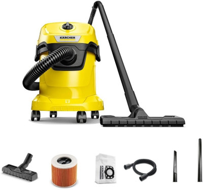 Karcher WD 3 V 15/4/20 Wet & Dry Vacuum Cleaner  (Yellow, Black) For Rs. 4599 @ 64 %