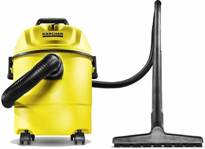 Karcher WD1 Classic *KAP Wet & Dry Vacuum Cleaner with 2 in 1 Mopping and Vacuum(Yellow)