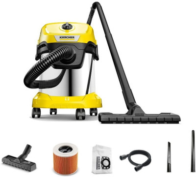 Karcher WD 3 S V-15/4/20 (YSY) *EU Wet & Dry Vacuum Cleaner(Yellow)