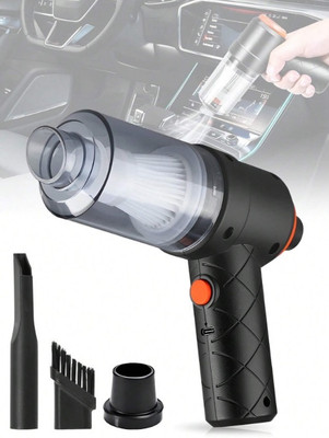 Xydrozen Multipurpose 2in1 Vacumm Cleaner Home Car Portable Cordless Vacuum Cleaner(Black)