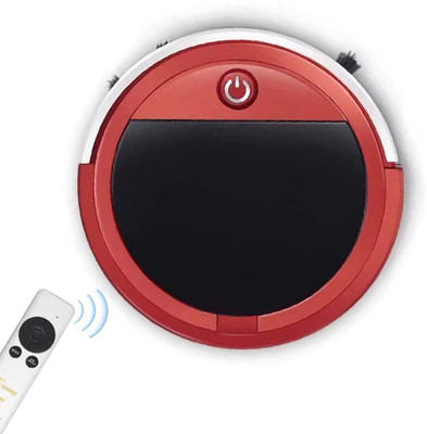 Lipzie Smart Sweeping Robot: 3-in-1 suction & mopping Robotic Floor Cleaner with 2 in 1 Mopping and Vacuum (WiFi Connectivity)(Red)