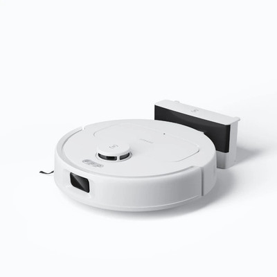 ECOVACS N30 Robotic Floor Cleaner with 2 in 1 Mopping and Vacuum (WiFi Connectivity, Google Assistant and Alexa)(White)