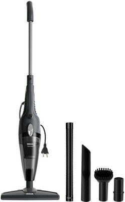 Inalsa Dura Clean Plus 2-in-1 Upright , Handheld & Stick 800W 16KPA Strong Suction Hand-held Vacuum CleanerĀ Ā (Grey:Black)