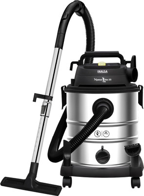 Inalsa Master Vac 25 Wet & Dry Vacuum Cleaner(Silver/Black)