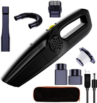 EVETIS Strong Power Cordless Vacuum Cleaner with Anti-Bacterial Cleaning Home & Car Washer with 2 in 1 Mopping and Vacuum, Anti-Bacterial Cleaning, Reusable Dust Bag(Black)