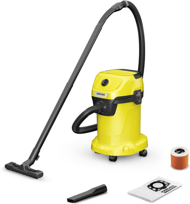 Karcher WD3 V-19/4/20 Wet & Dry Vacuum Cleaner(Yellow)