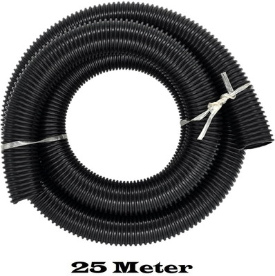 MAKAGE Vacuum Cleaner Flexible Hose (Inner dia 40mm Outer dia 48-mm) L-25 Meter Vacuum Cleaner Hose Pipe