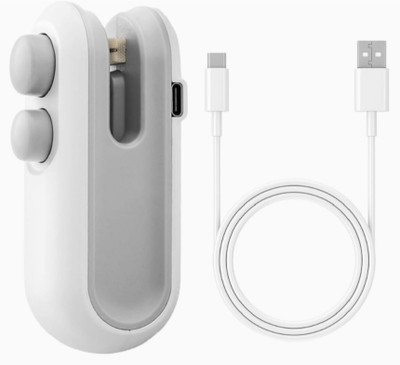 shree shyam enteprises Portable Mini Sealing Machine 2 in 1 USB Rechargeable Hand Held Heat Sealer Vacuum Maintenance Kit