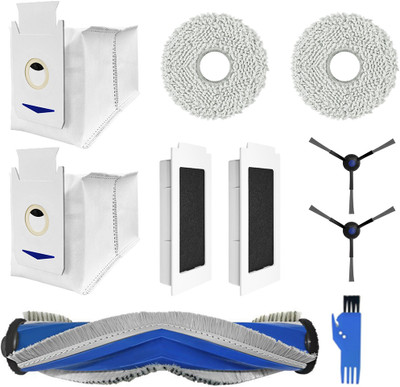 MAYCREATE Replacement Parts for Ecovacs T30 Omni with Mop and Filters Vacuum Maintenance Kit