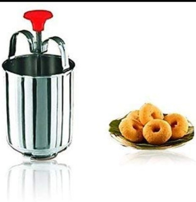 PRIVATE CAVE Stainless Steel Medu Vada Maker with Stand Vada Maker