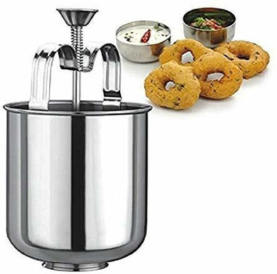 FIVANIO Stainless Steel Meduvada Maker for Perfectly Shaped & Crispy Medu Vada Vada Maker
