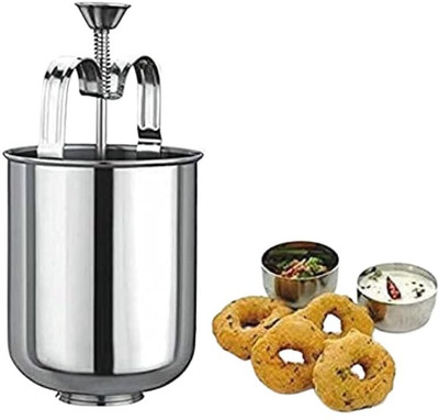 Lipzie Premium Stainless Steel Medu Vada Maker with Stand Vada Maker